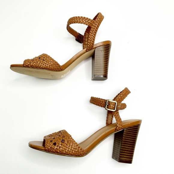 Nine West Gwenny Block Block Heel Sandals 7M - Picture 7 of 10